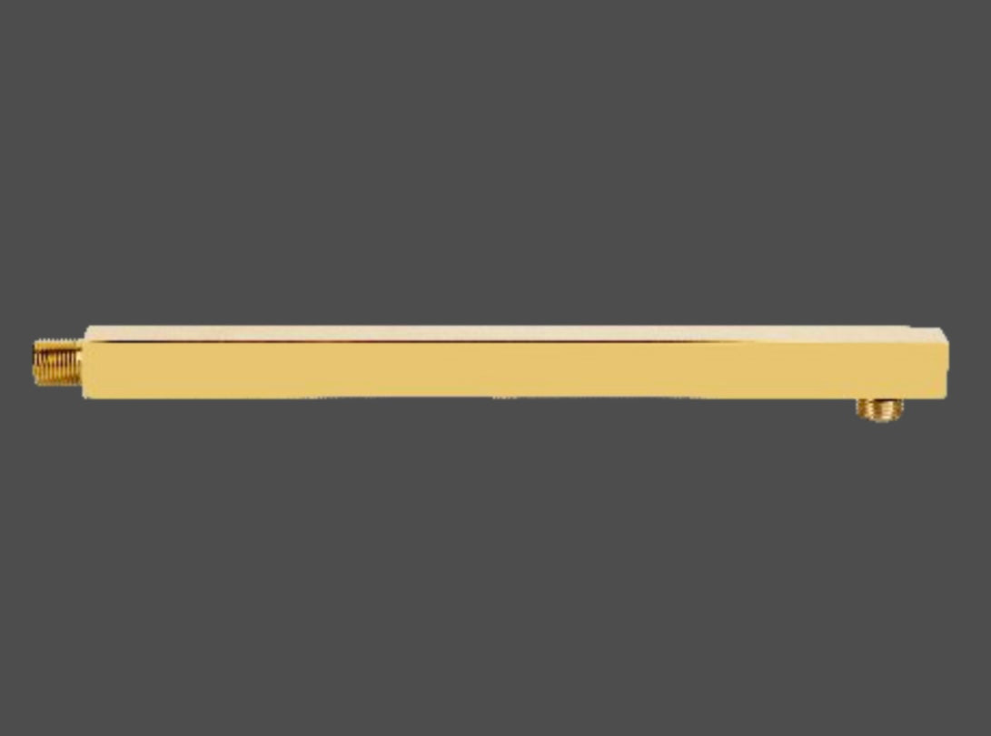 PVD GOLD SHOWER ARMS with flange by Trucera