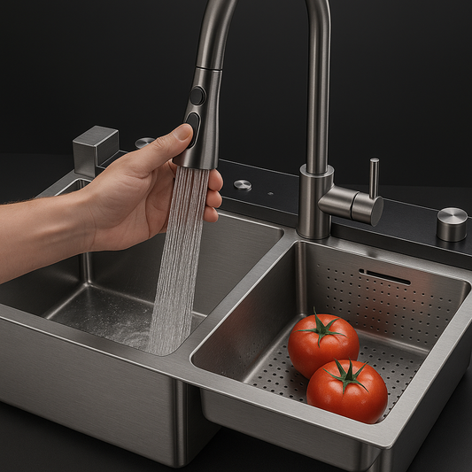 ALL IN ONE PIANO KITCHEN SINK by Trucera