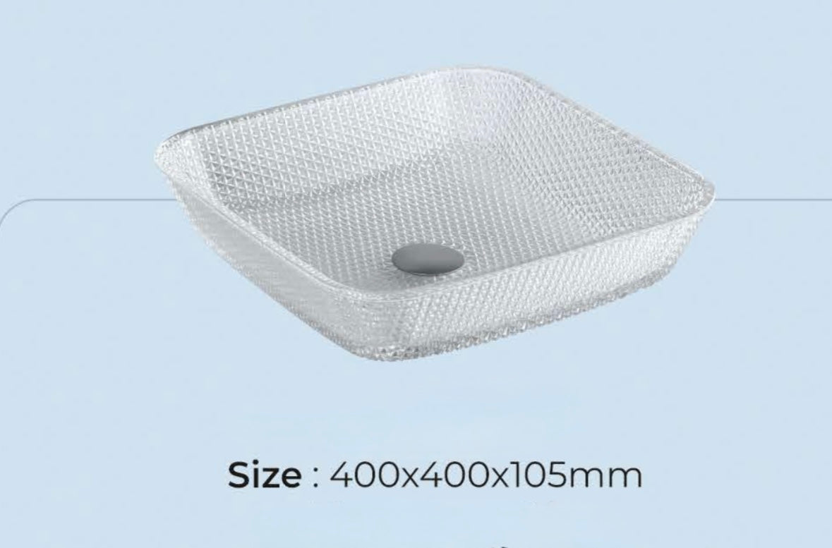 CRYSTAL SQUERO TABLE TOP