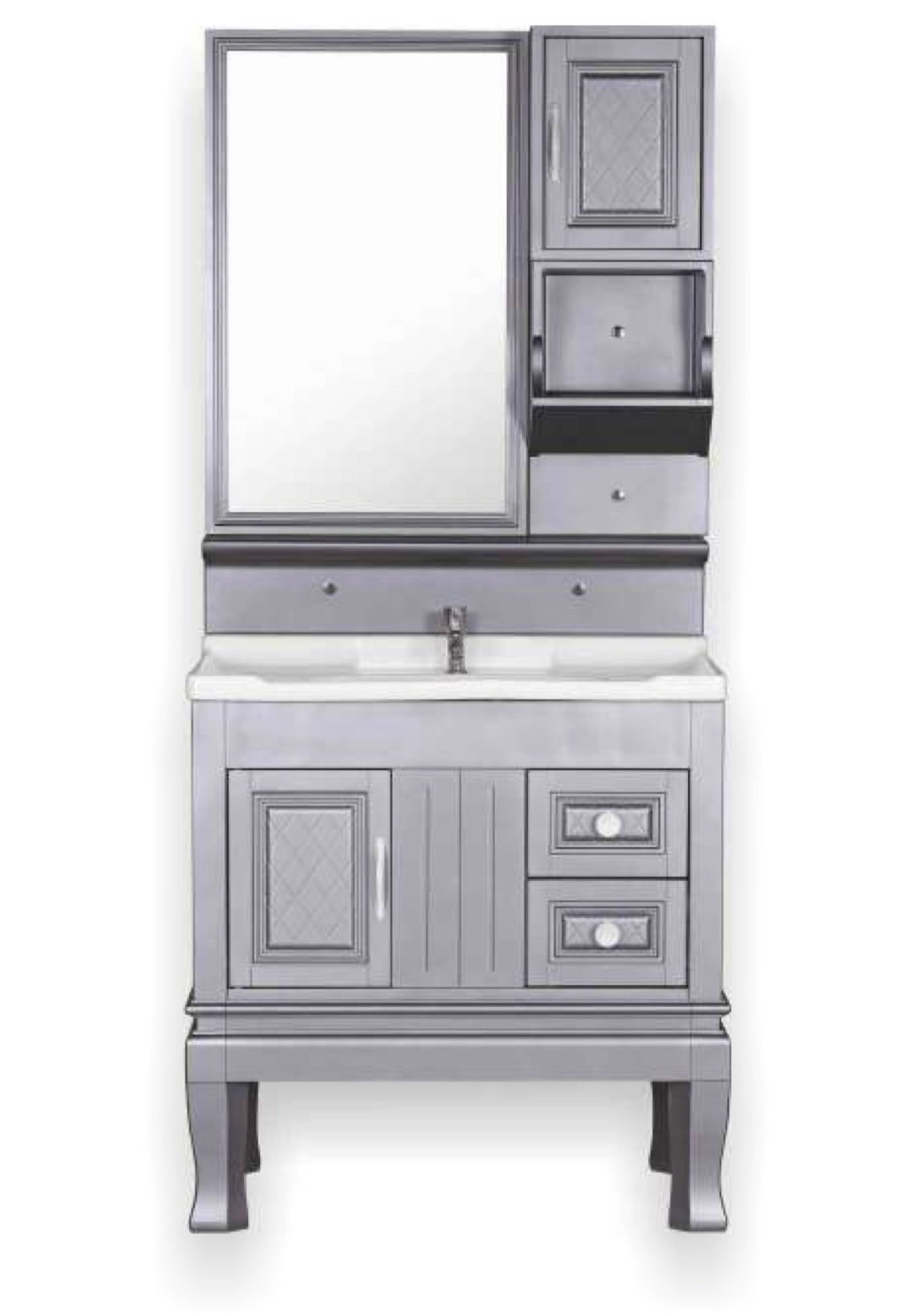 UNBRALABLE PVC VANITY 800MM