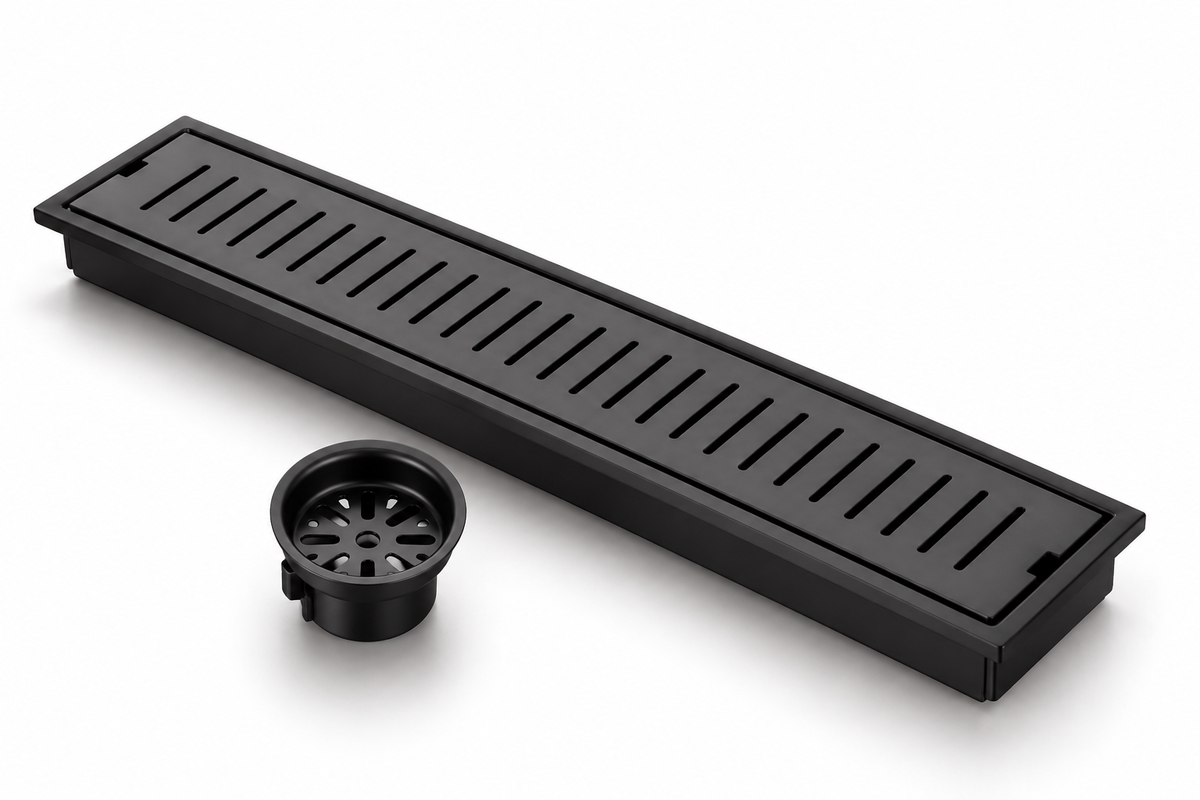 PVD BLACK LONG DRAIN by Trucera