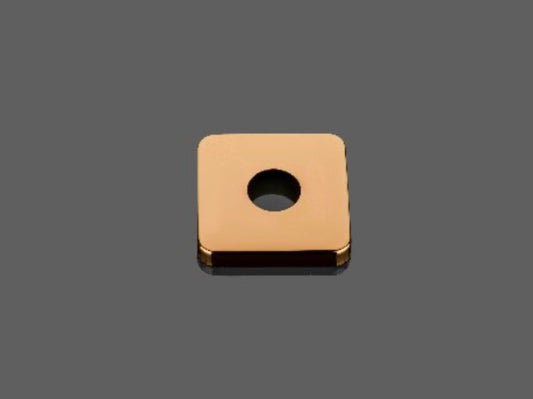 PVD ROSE GOLD SHOWER ARMS FLANGE by Trucera