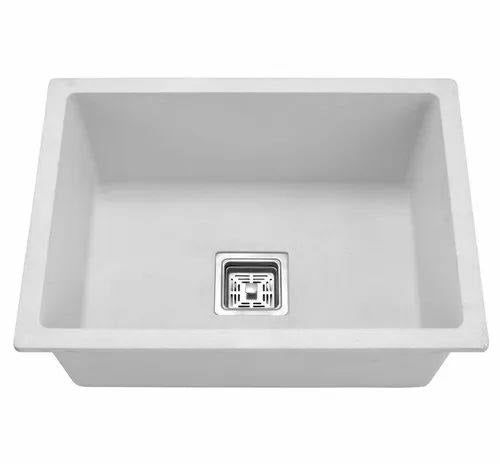 QUARTZ SINK SINGLE BOWL WITH ACCESSORIES