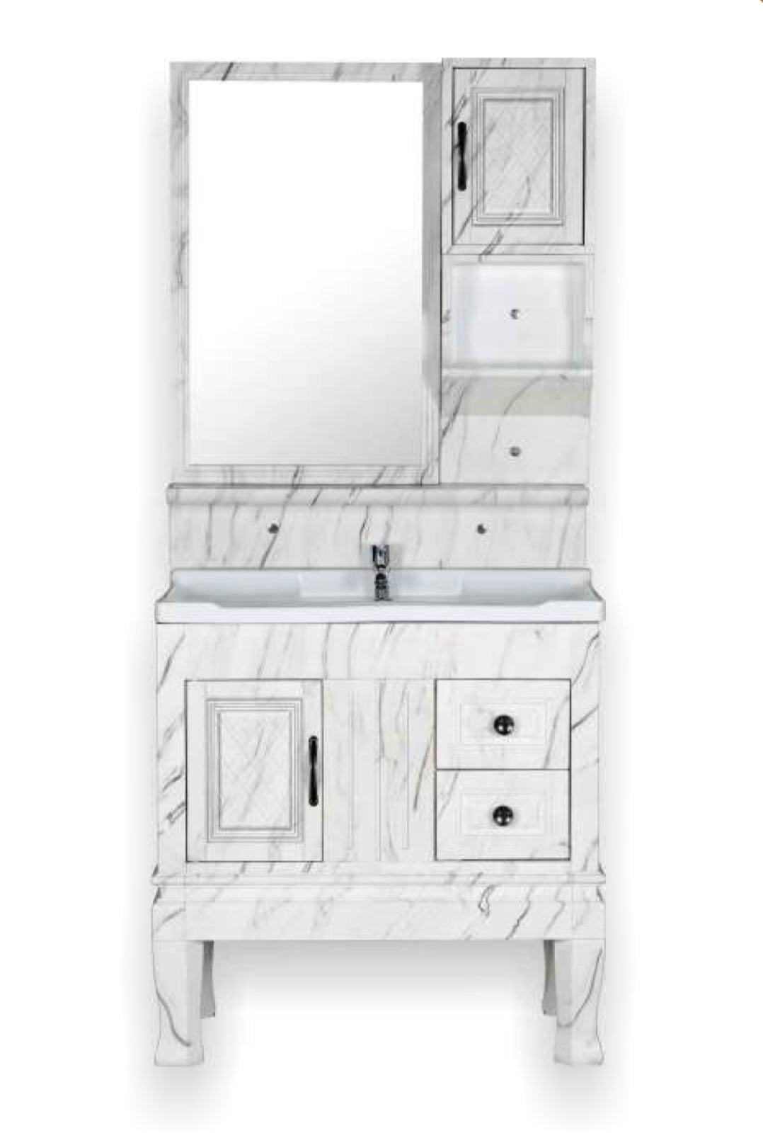 UNBRALABLE  PVC VANITY 800MM